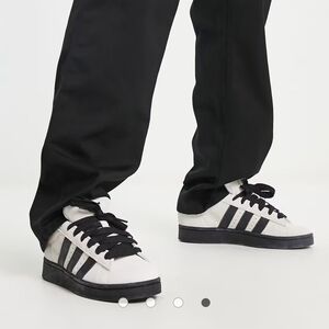 Adidas Black and White Sneakers
